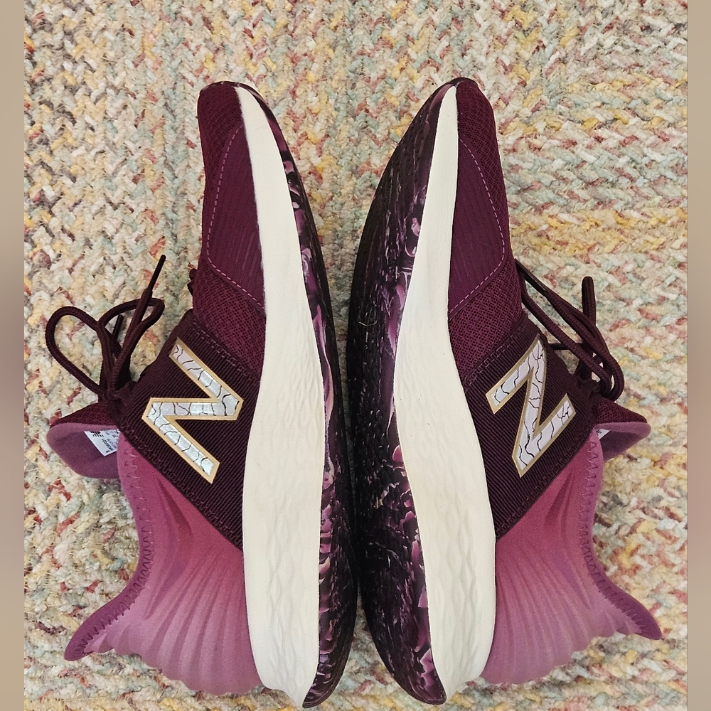 New Balance Women's Burgundy Running Shoes - Picture 4 of 10